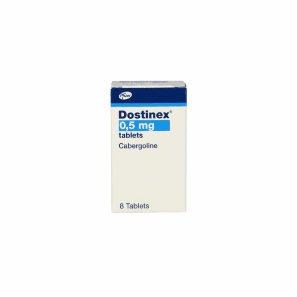 Dostinex 0.5 mg (8 Tablets) | Cabergoline | Prolactin Control & PCT