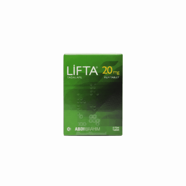 Lifta 20 mg (4 Tablets) | Tadalafil On-Demand ED Treatment | Abdi İbrahim | Lifta 4x20mg