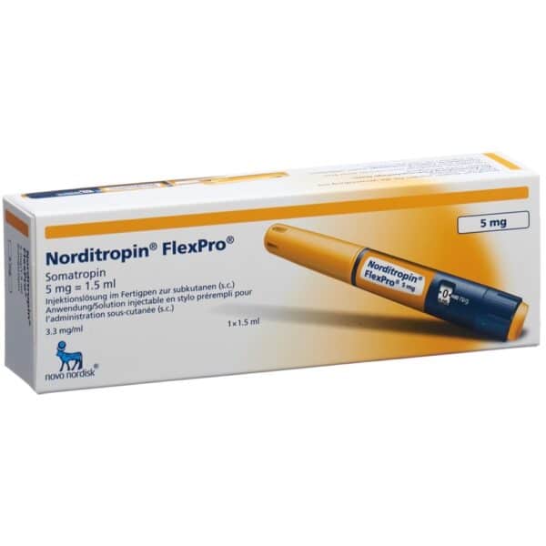 Norditropine 5 mg (15 IU) Pen | Somatropin HGH | Novo Nordisk